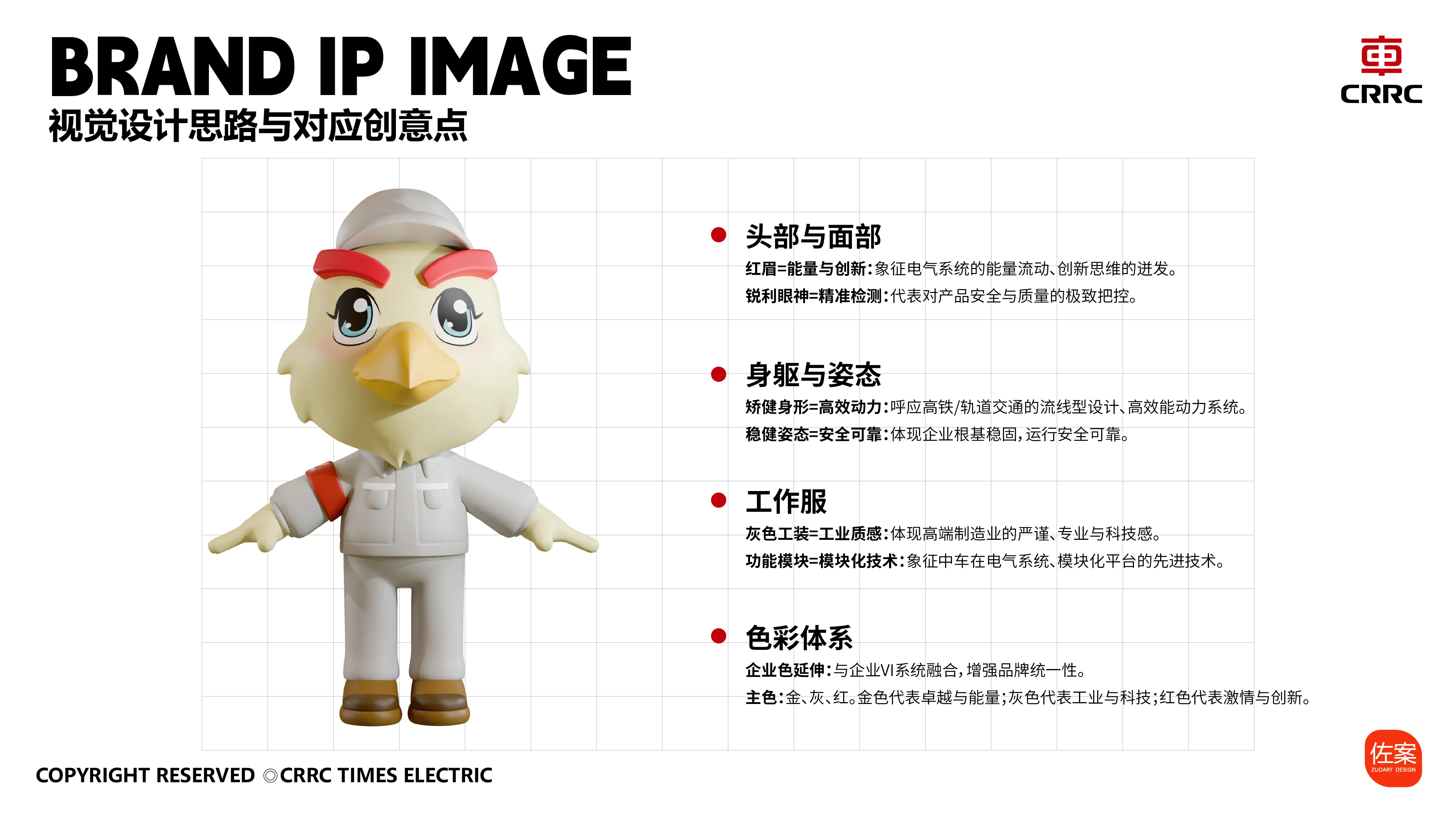 中国中车吉祥物 | 制造金鹰